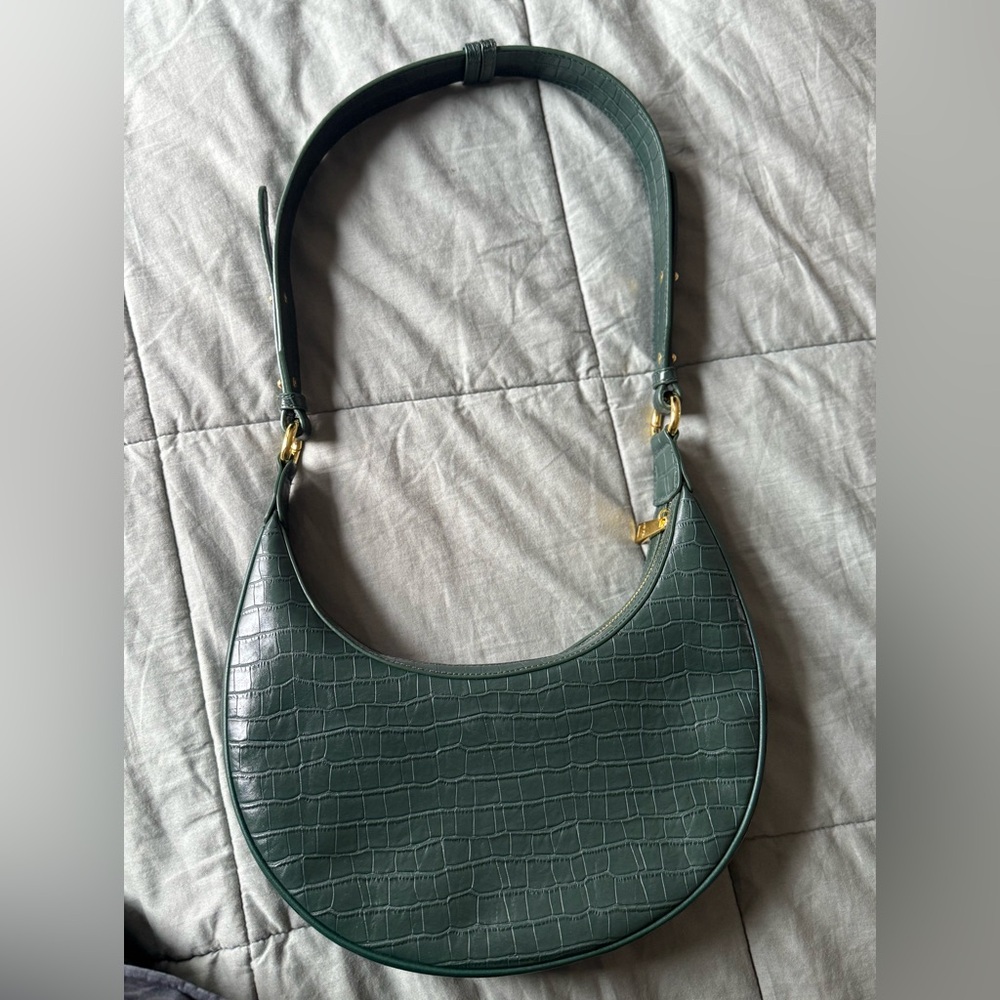 JW PEI Carly saddle bag in green - Picture 4 of 7